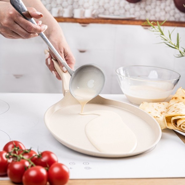 Patelnia do naleśników Klausberg KB-7958, marmurkowa 24 cm