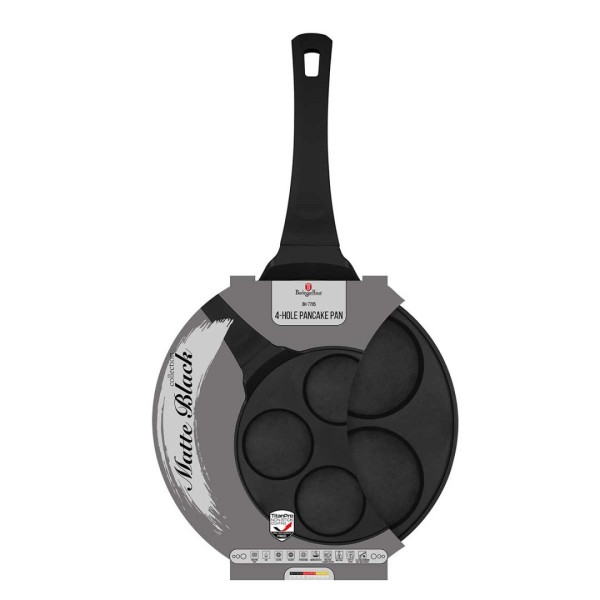 Patelnia do naleśników Berlinger Haus Black Rose BH-7795 26cm tytanowa