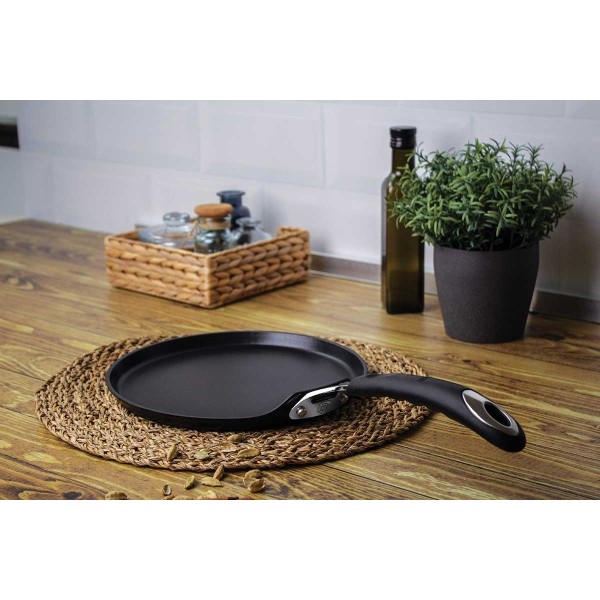 Patelnia do naleśników Berlinger Haus Black Professional Line BH-6128 25 cm tytanowa