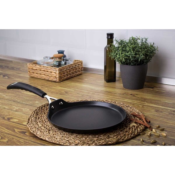Patelnia do naleśników Berlinger Haus Black Professional Line BH-6128 25 cm tytanowa