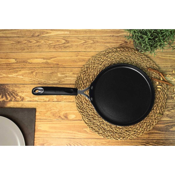 Patelnia do naleśników Berlinger Haus Black Professional Line BH-6128 25 cm tytanowa
