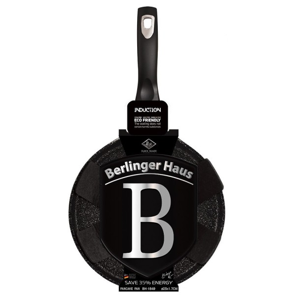 Patelnia do naleśników Berlinger Haus Black Silver 25 cm BH-1849