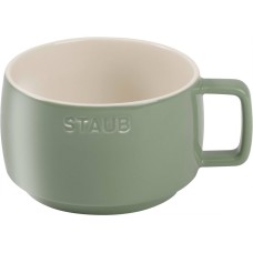 Керамічний кухоль Staub Serving Eukaliptusowy 500 мл для комфортного сервірування напитків