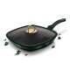 Patelnia grillowa Berlinger Haus Metallic Line Emerald 28x28 cm tytanowa