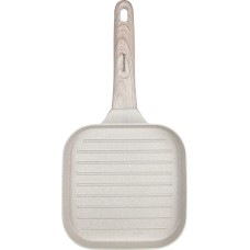 Patelnia grillowa Klausberg KB-7812 marmurkowa 18x18 cm beżowa do grillowania