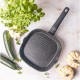 Patelnia grillowa Klausberg KB-7661 24 cm z powłoką marmurową do grillowania potraw