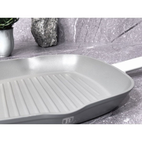 Patelnia grillowa Berlinger Haus Aspen BH-7072 kwadratowa 28x28 cm powłoka tytanowa