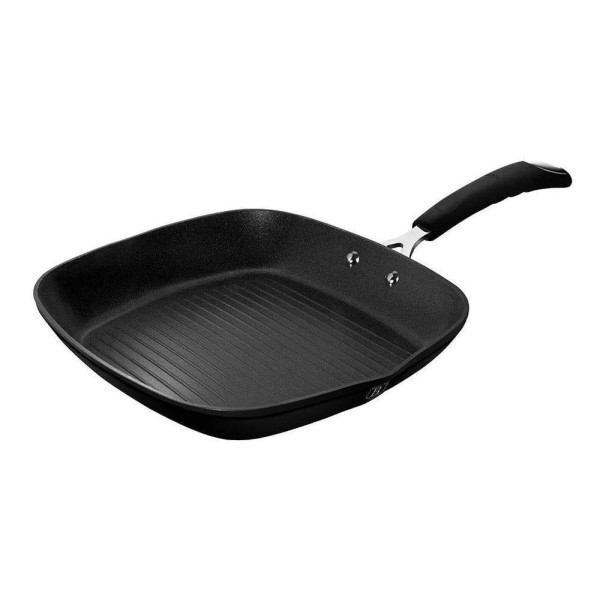 Пательня гриль Berlinger Haus Black Professional Line BH-6130 титанова 28 см для грилю