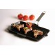 Patelnia grillowa Staub Prostokątna żeliwna 34 x 21 cm czarna do grilla i smażenia