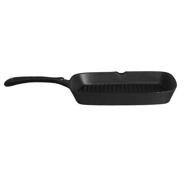 Patelnia grillowa Hendi 629932 żeliwna 230x230x25 mm do grillowania