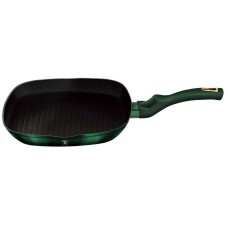 Patelnia grillowa Berlinger Haus Metallic Line Emerald 28x28 cm granitowa BH-6050