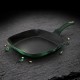 Patelnia grillowa Berlinger Haus Metallic Line Emerald 28x28 cm granitowa BH-6050