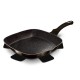 Patelnia grillowa Berlinger Haus Shiny Black 28x28 cm granitowa