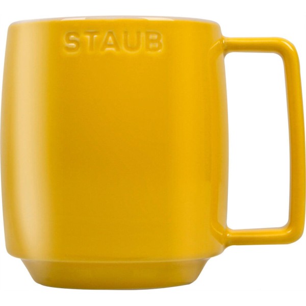 Керамічна чашка Staub Serving 350 мл, жовта для подачі напоїв