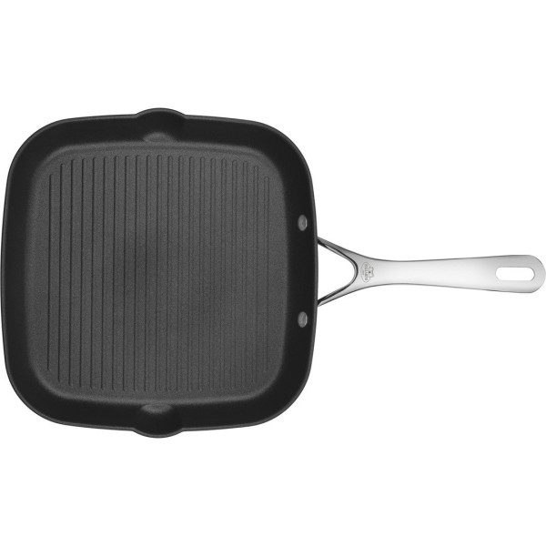 Patelnia grillowa Ballarini Alba tytanowa indukcyjna 28 cm do kuchni