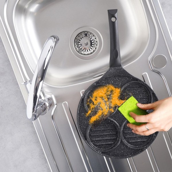 Patelnia do grillowania burgerów i jajek Orion 113201 (4 otwory)