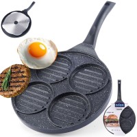 Patelnia do grillowania burgerów i jajek Orion 113201 (4 otwory)