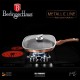 Patelnia grillowa Berlinger Haus Metallic Line Rose Gold 28 cm granitowa