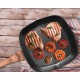 Patelnia grillowa Berlinger Haus Metallic Line Rose Gold 28 cm granitowa