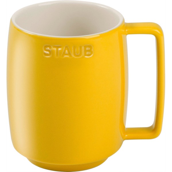 Керамічна чашка Staub Serving, 475 мл, жовта для подачі напоїв