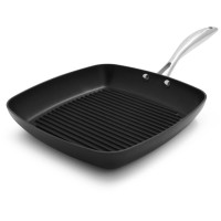 Пательня-гриль Scanpan Pro IQ 27×27 см, для смаження стейків та овочів на грилі