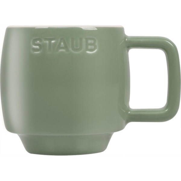 Керамічний кухоль Staub Serving Eukaliptusowy 100 мл для сервірування напоїв
