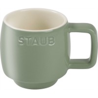 Керамічний кухоль Staub Serving Eukaliptusowy 100 мл для сервірування напоїв