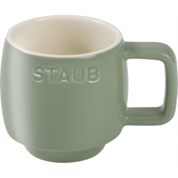Керамічний кухоль Staub Serving Eukaliptusowy 100 мл для сервірування напоїв