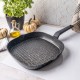 Patelnia grillowa Klausberg KB-7662 28 cm z powłoką marmurową do grillowania w domu