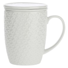 Kubek infuzyjny La Porcellana Bianca Momenti 380 ml do parzenia herbaty