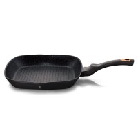 Patelnia grillowa Berlinger Haus Black Rose 28 cm granitowa BH-1636-N