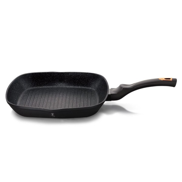 Patelnia grillowa Berlinger Haus Black Rose 28 cm granitowa BH-1636-N