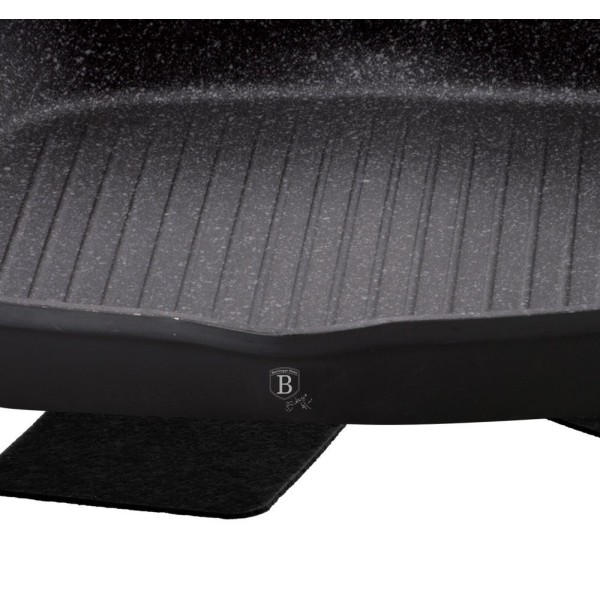 Patelnia grillowa Berlinger Haus Black Rose 28 cm granitowa BH-1636-N