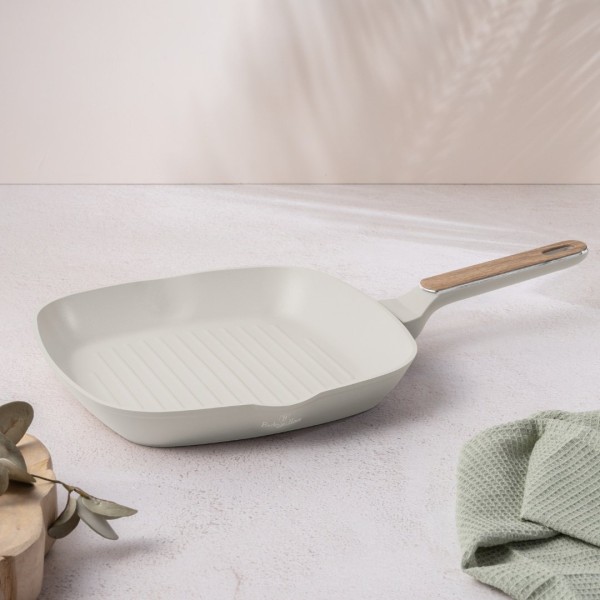 Пательня гриль BerlingerHaus BH-8316 Sahara Nordic 28 см для приготування стейків та овочів