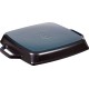 Patelnia grillowa Staub kwadratowa 28 cm żeliwna z dwoma uchwytami czarna
