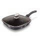 Patelnia grillowa Berlinger Haus Carbon Pro BH-6909 28x28 cm z powłoką granitową do grillowania w kuchni