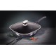 Patelnia grillowa Berlinger Haus Carbon Pro BH-6909 28x28 cm z powłoką granitową do grillowania w kuchni