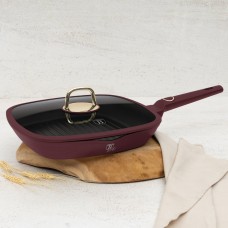 Пательня гриль BerlingerHaus Leonardo BH-8037 титанова для приготування на грилі