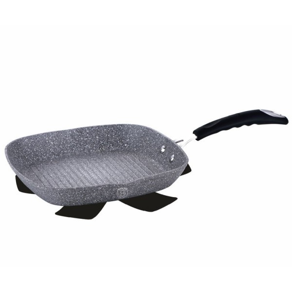 Patelnia grillowa Berlinger Haus Gray Stone Touch 28 cm BH-1163