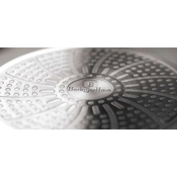 Patelnia grillowa Berlinger Haus Gray Stone Touch 28 cm BH-1163