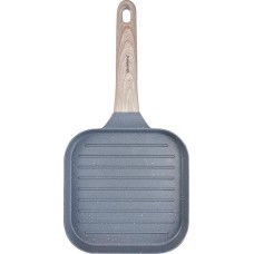 Patelnia grillowa Klausberg KB-7811 marmurkowa 18x18 cm szara do grillowania potraw