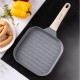 Patelnia grillowa Klausberg KB-7811 marmurkowa 18x18 cm szara do grillowania potraw
