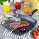 Patelnia grillowa Kinghoff KH-1511 granitowa 28 cm z odłączanym uchwytem do grillowania