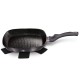 Patelnia grillowa Berlinger Haus Carbon Pro BH-6901 28x28 cm powłoka granitowa do kuchni