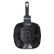 Patelnia grillowa Berlinger Haus Carbon Pro BH-6901 28x28 cm powłoka granitowa do kuchni