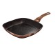 Patelnia grillowa Berlinger Haus Rose Gold Noir 28x28 cm do grillowania w domu