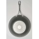 Wok Ballarini Alba tytanowy 30 cm na kuchnie indukcyjne