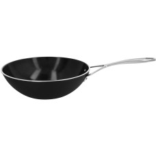 Wok Demeyere Alu Pro 5 z powłoką Ceraforce Ultra 30 cm do szybkiego smażenia