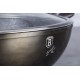 Wok Berlinger Haus Shiny Black BH-7115 30 cm 4 l z powłoką granitową do kuchni