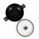Patelnia wok Berlinger Haus Antracit BH-8125 tytanowa 30 cm z pokrywką